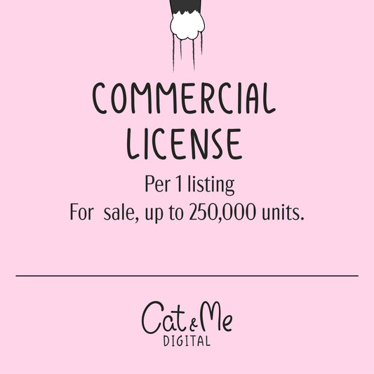 Extended License for commercial use - 1 product / up to 250,000 Units.