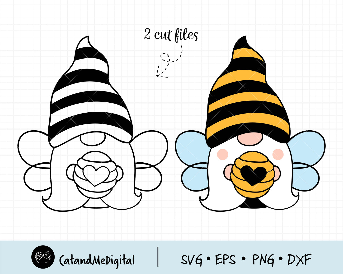 Bee Gnome SVG