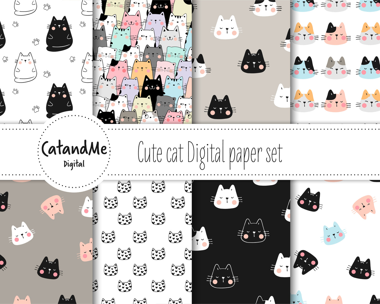 Cat digital paper