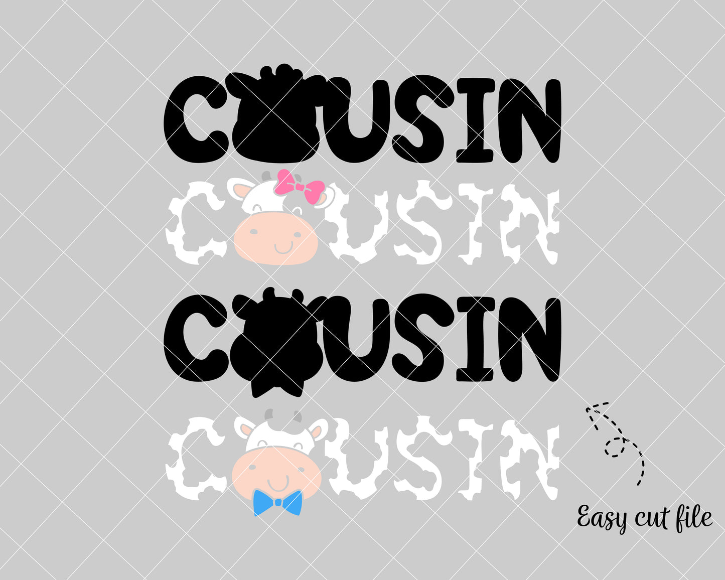 Cow Cousin svg