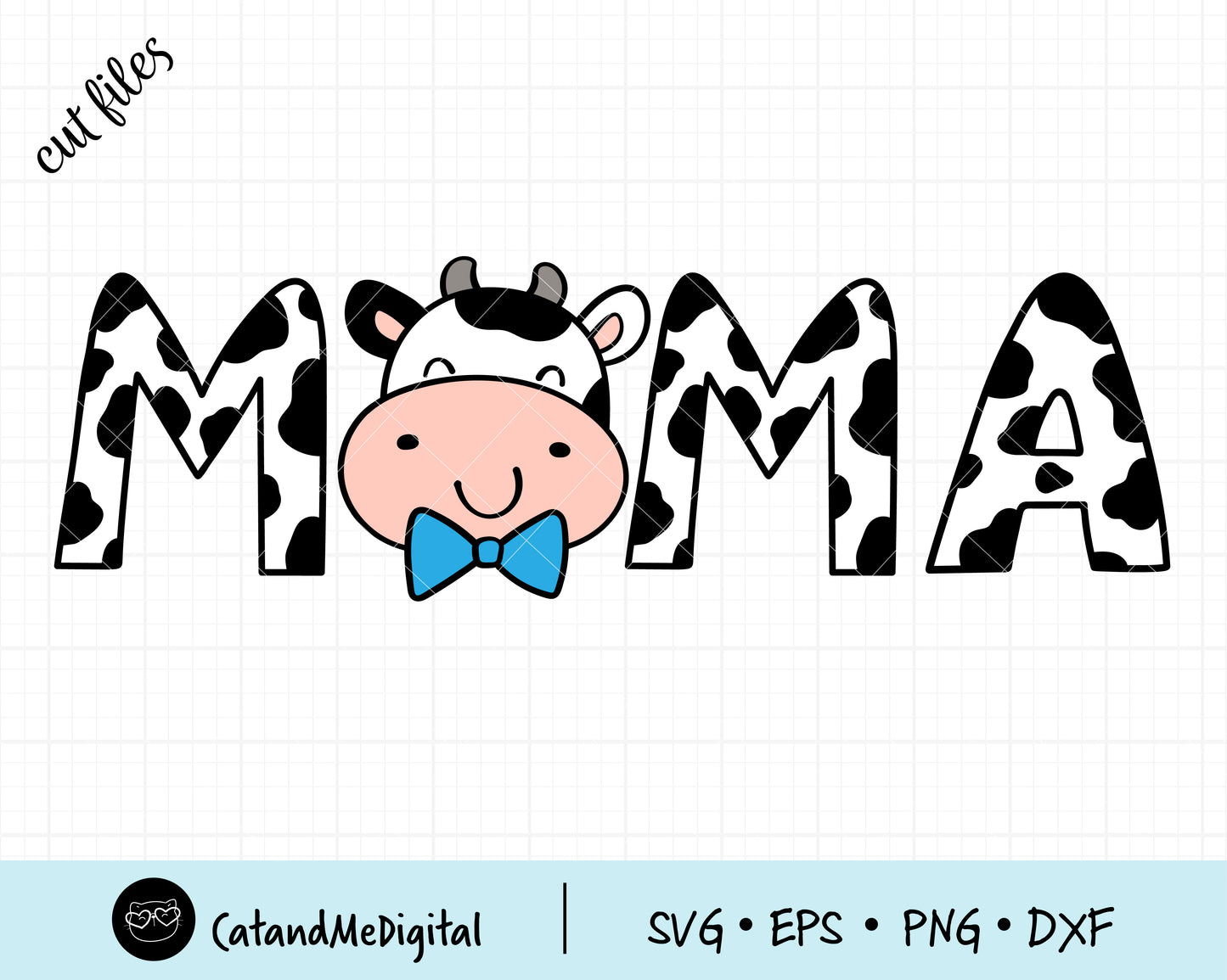 Cow Mama Svg