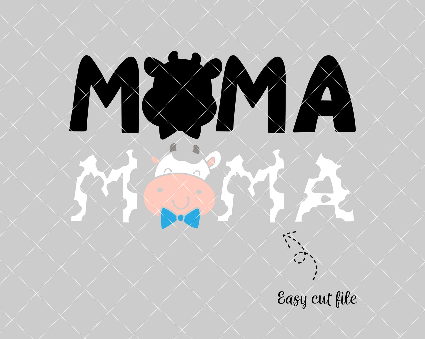 Cow Mama Svg