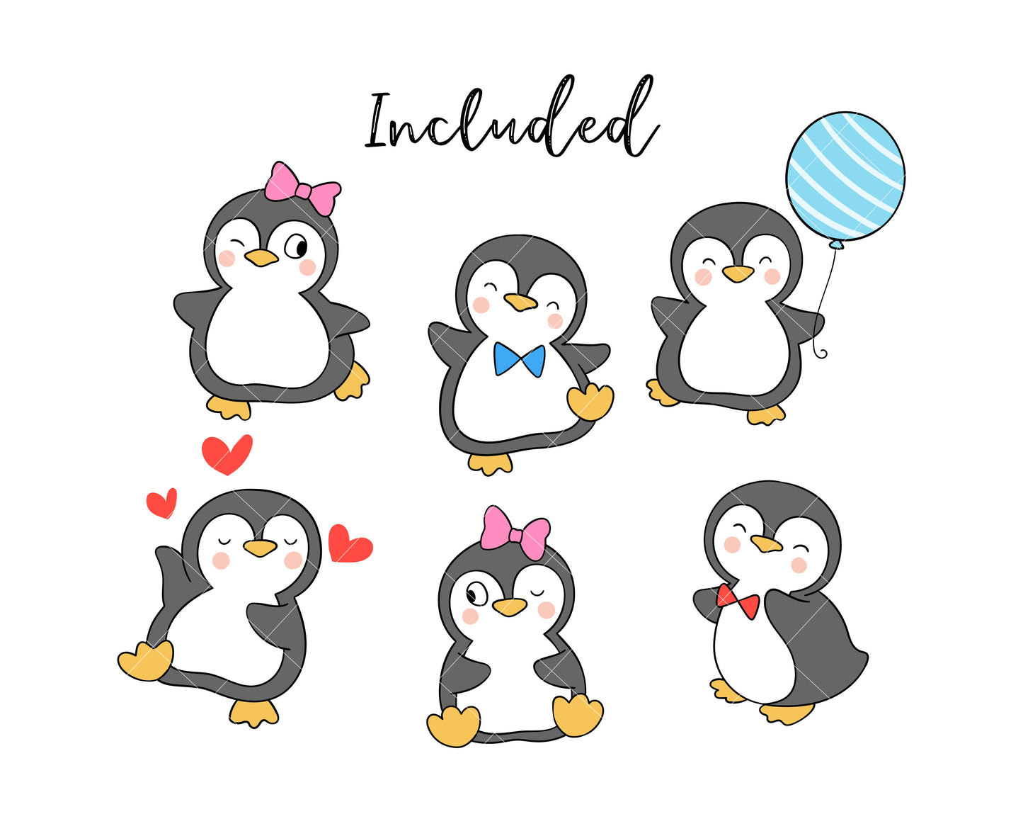 Cute Penguin Clipart