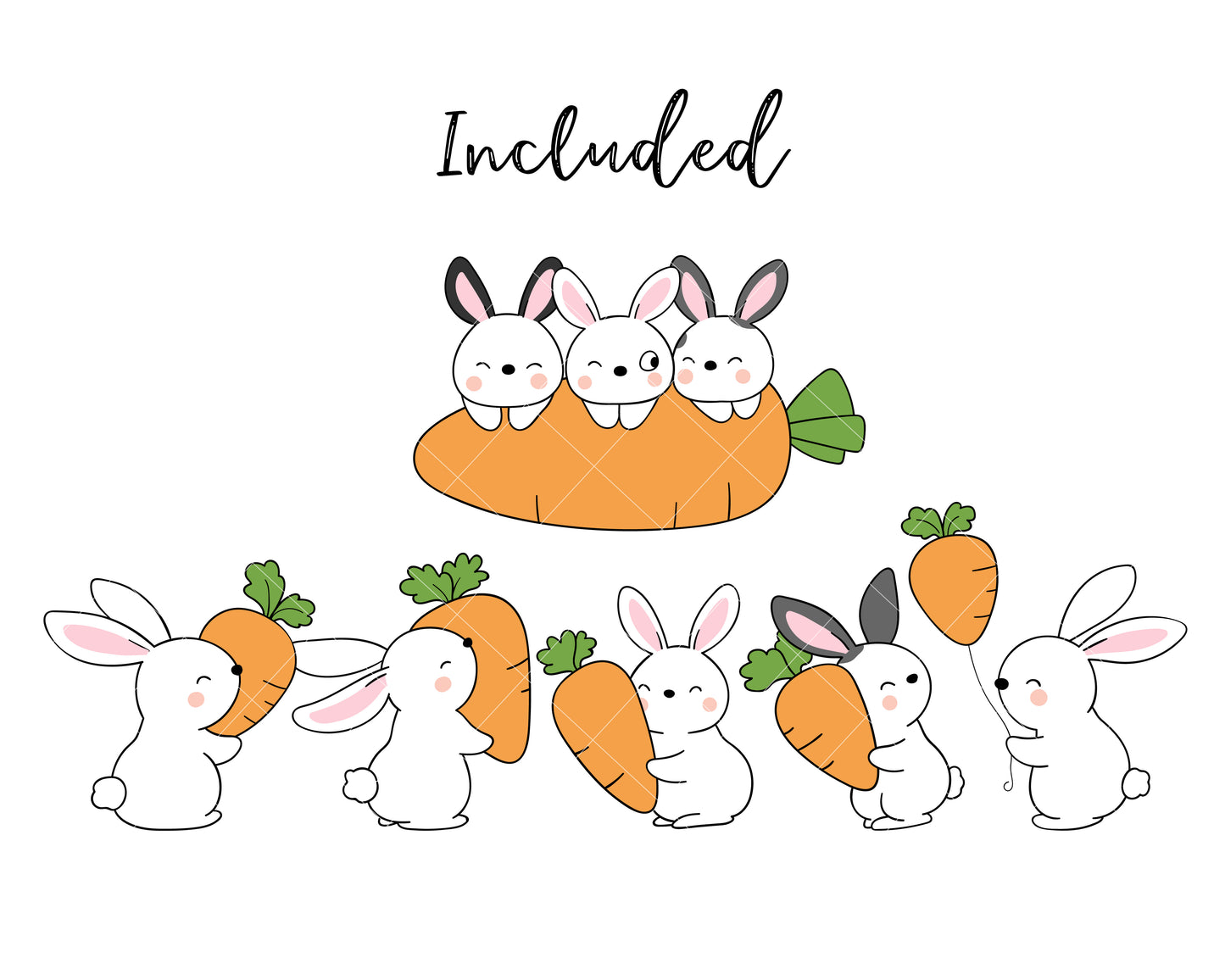 Funny Bunny Clipart