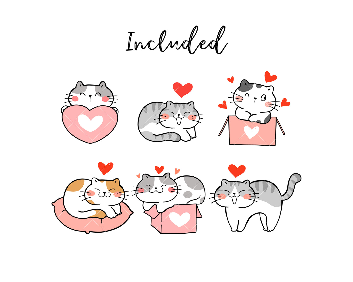 Funny Cats Valentines