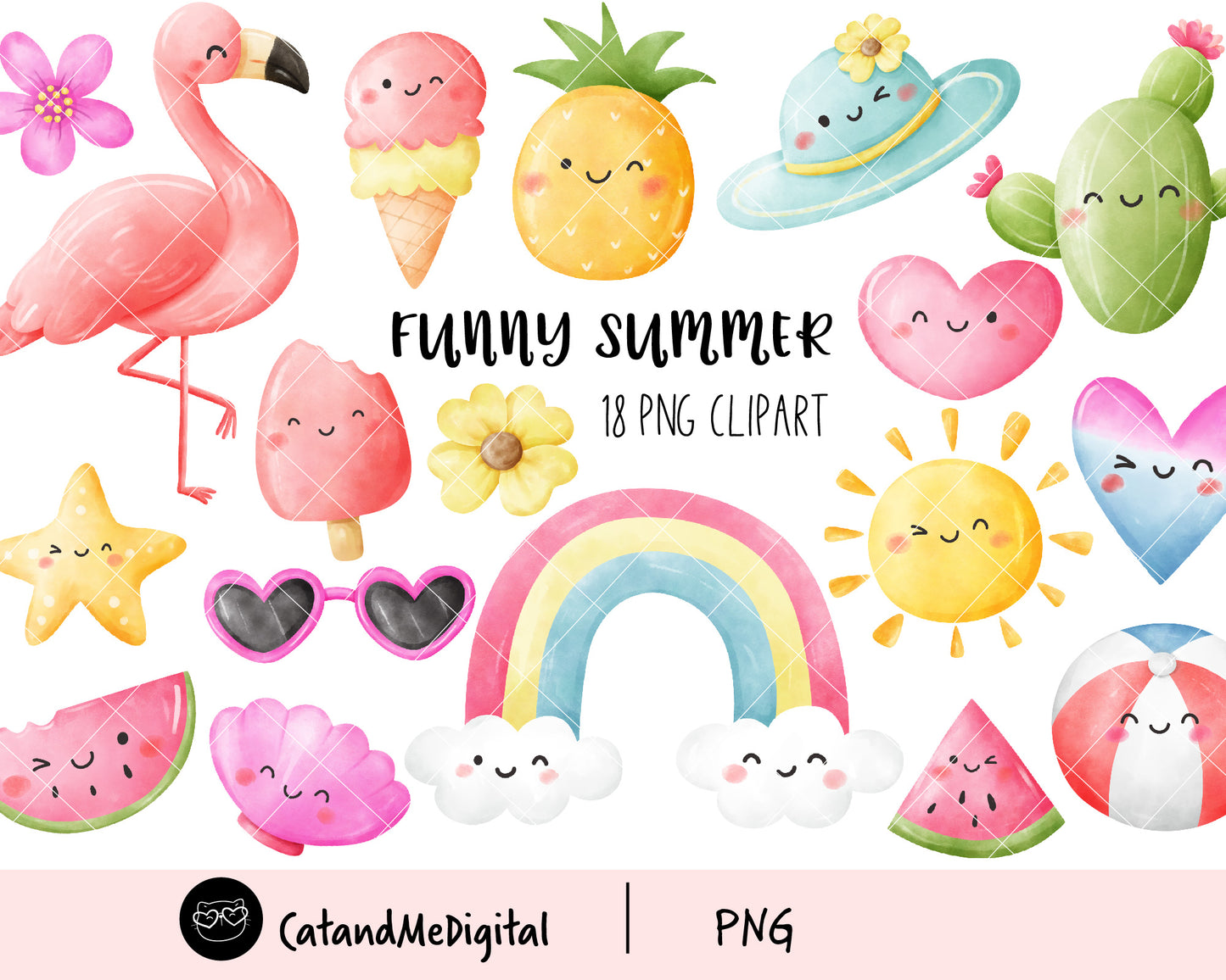 Funny Summer Clipart