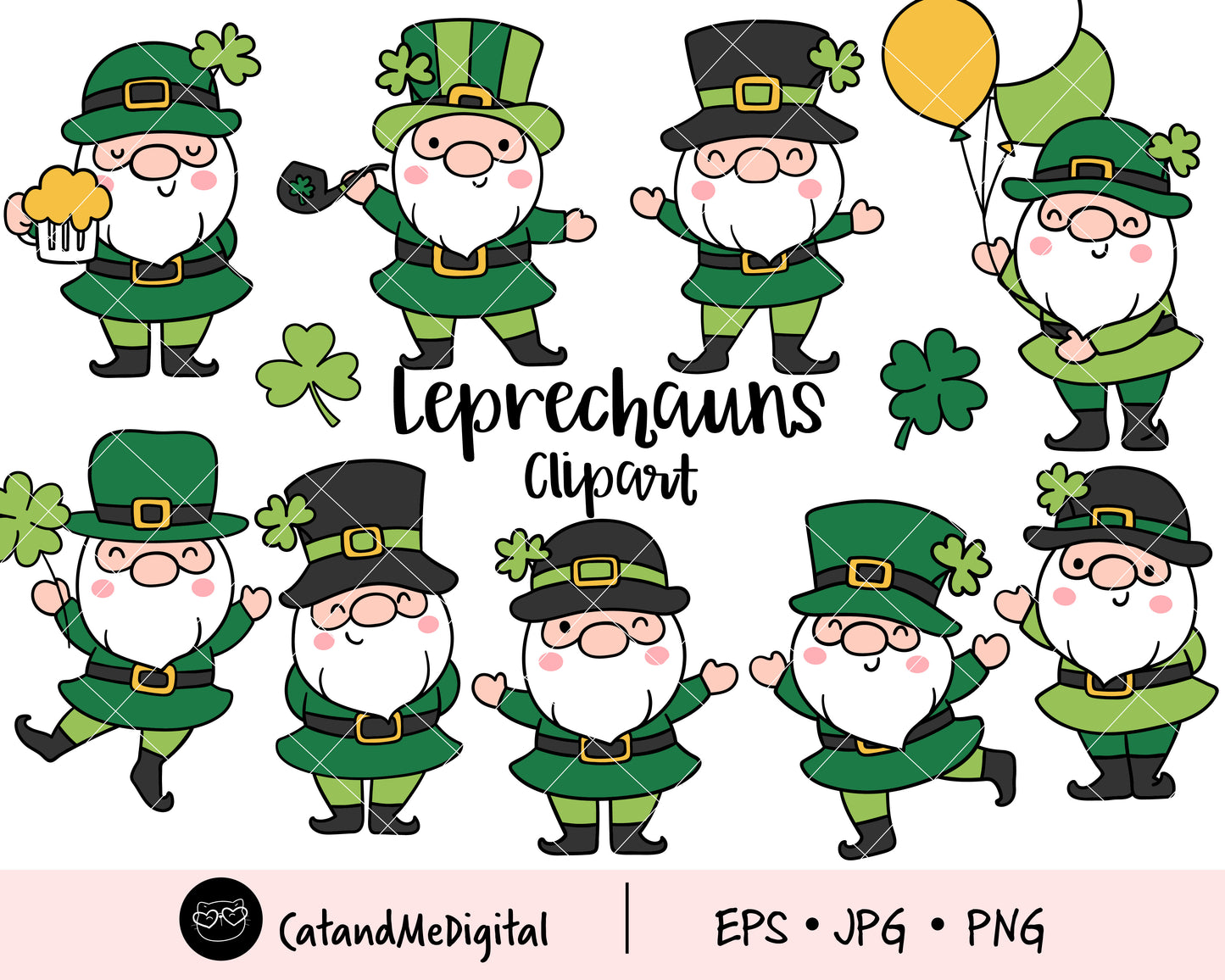 Leprechaun Clipart St. Patrick Day