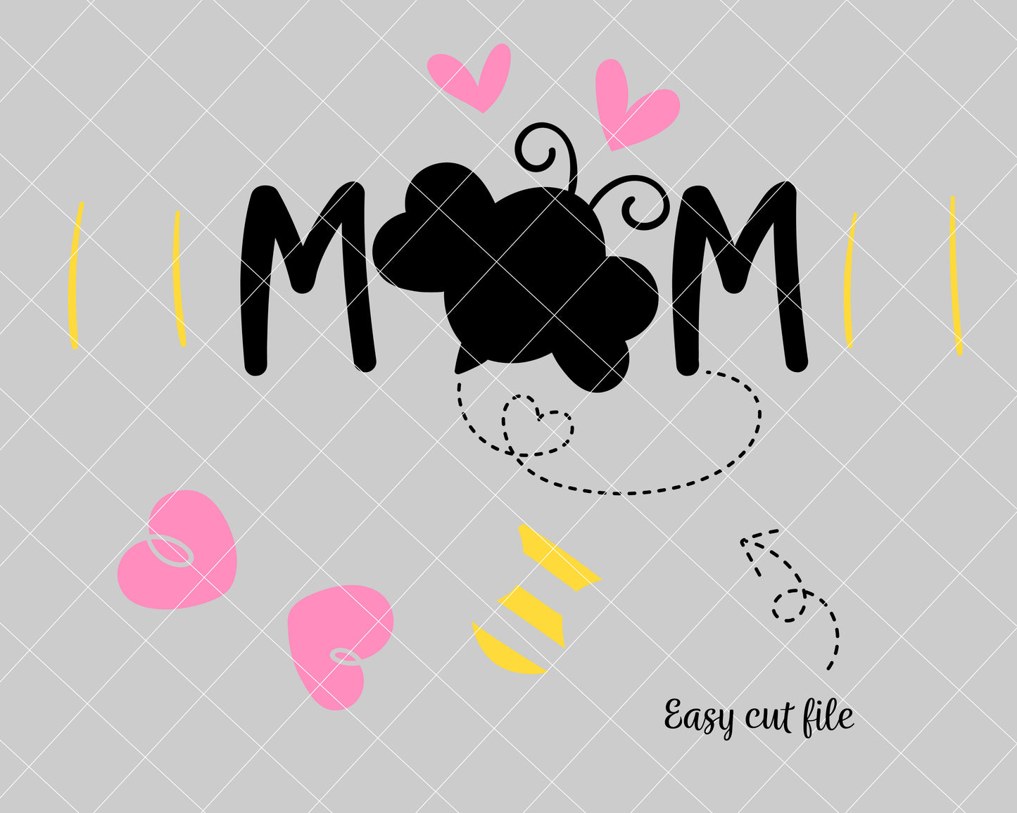 Mom Bee Svg